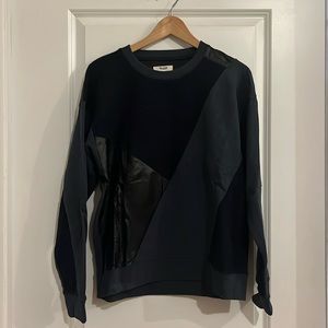 Madewell "mixed media" sweatshirt Medium